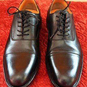 ORIGINAL GOODYEAR WELTED BLACK LEATHER DRESS OXFORD SHOES SIZE: 11 or 43.5